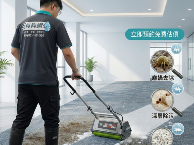 有夠讚室內地毯清潔服務DM