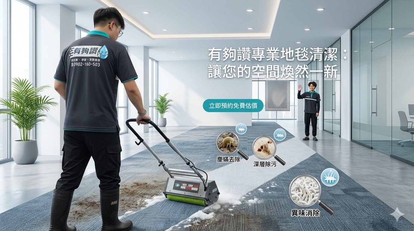 有夠讚室內地毯清潔服務BANNER